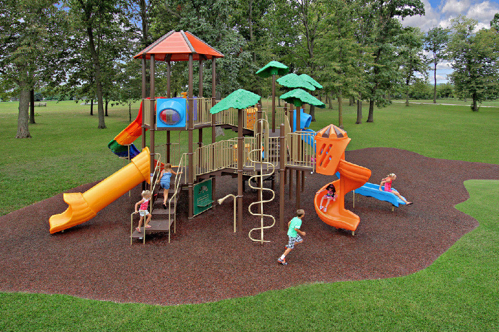 FallZone Rubber Playground Surfacing