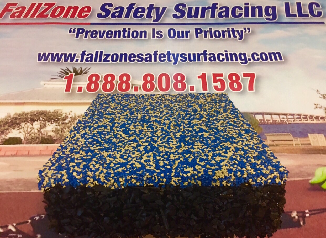 FallZones & Resilient Playground Surfacing Fallzone Safety Surfacing