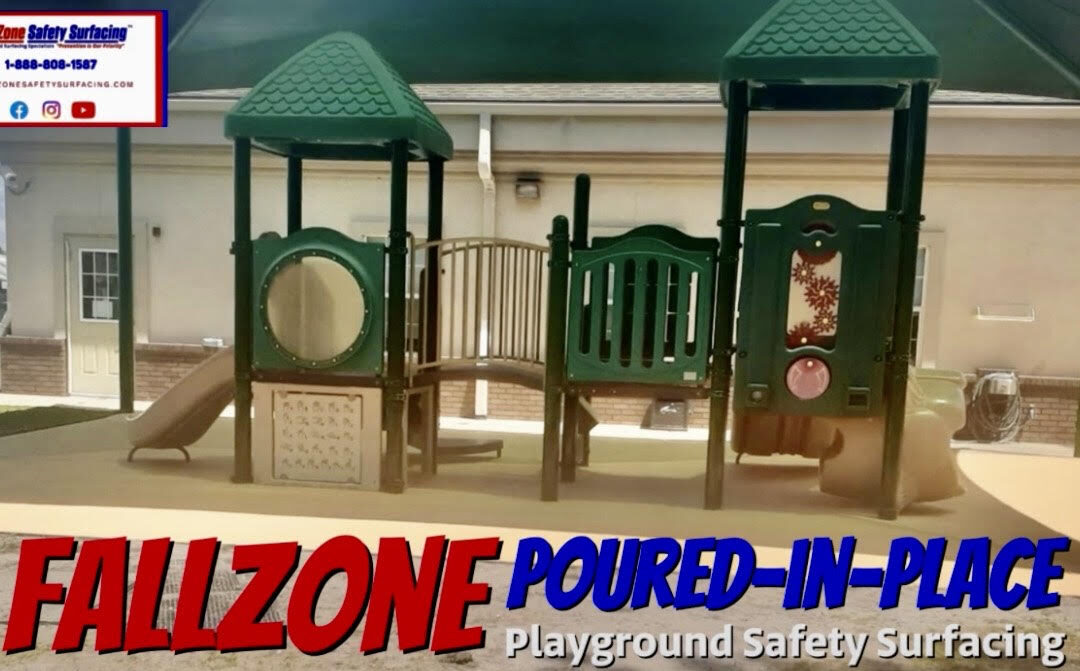Jacksonville Florida FallZone Poured-in-Place Playground Surfacing