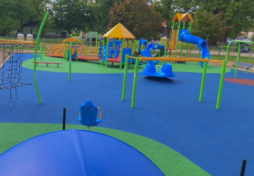 FallZone Poured in Place Playground Surfacing
