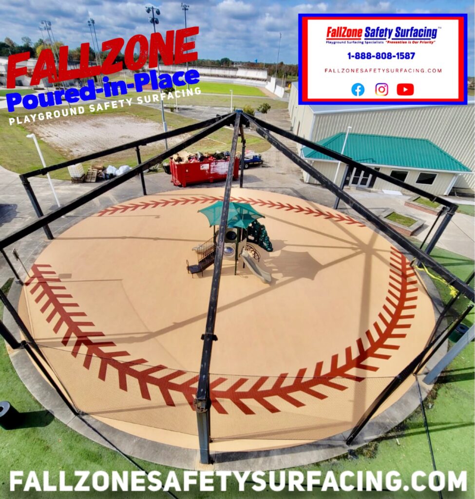 FallZone Poured in Place Playground Surfacing