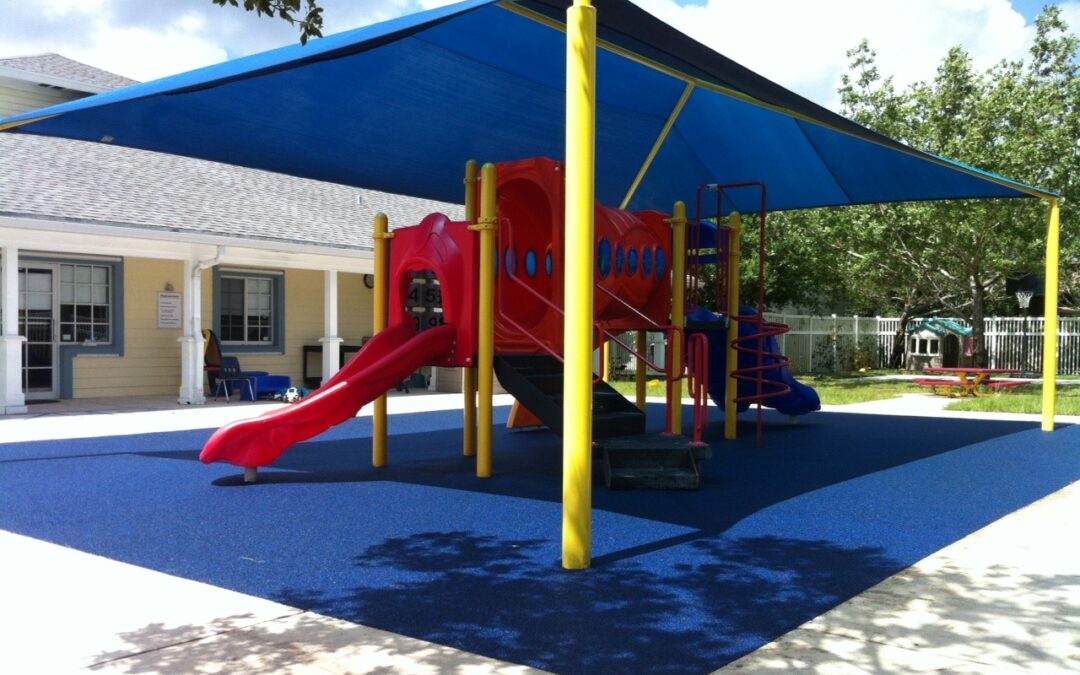 Poured in Place Rubber Playground Surfacing Installations Florida Playgrounds