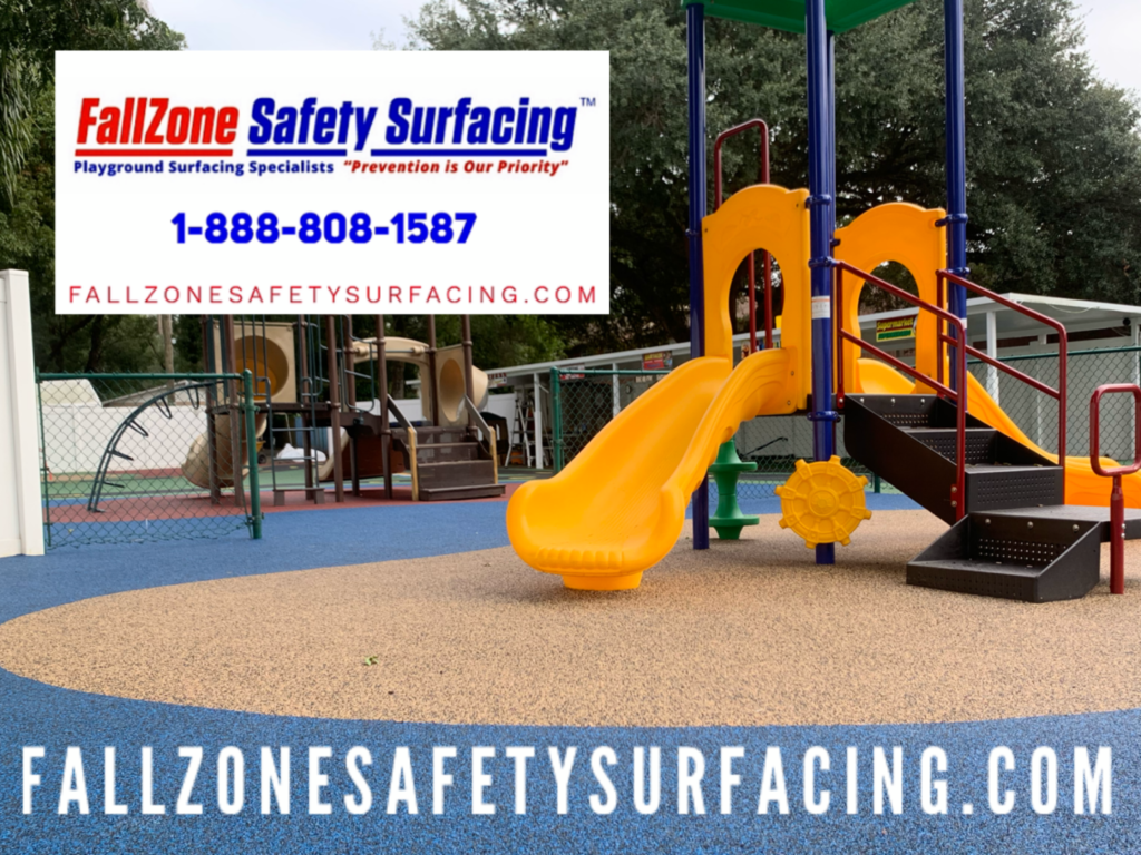 Poured in Place Rubber Playground Surfacing