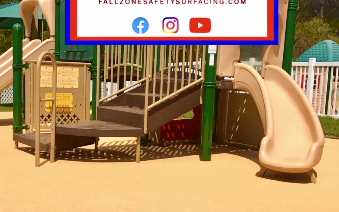 Poured in Place Rubber Playground Surfacing Installations Virginia Playgrounds