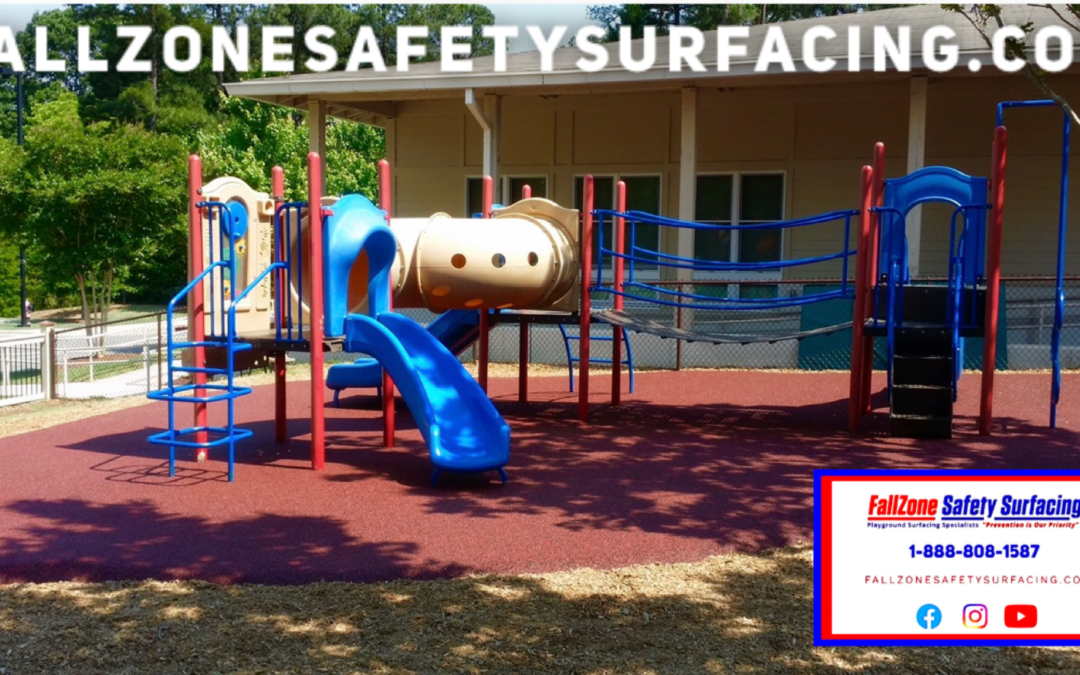 Poured in Place Rubber Playground Surfacing Installations Kentucky Playgrounds