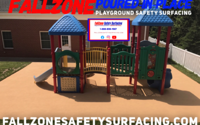 Poured in Place Rubber Playground Surfacing Indiana Playground Surfaces