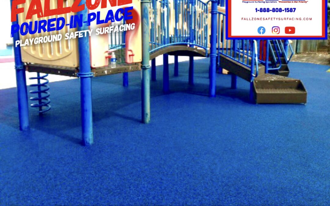 Poured in Place Rubber Playground Surfacing Installations Alabama Playgrounds