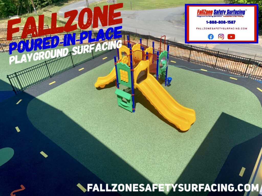 Poured in Place Rubber Playground Surfacing