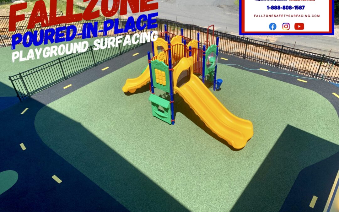 Poured in Place Rubber Playground Surfacing Installations South Carolina Playgrounds