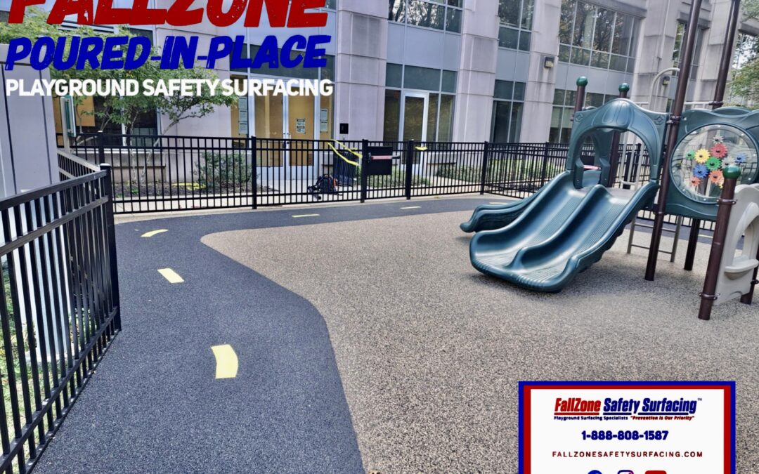 Poured in Place Rubber Playground Surfacing Installations Texas Playground Surfaces