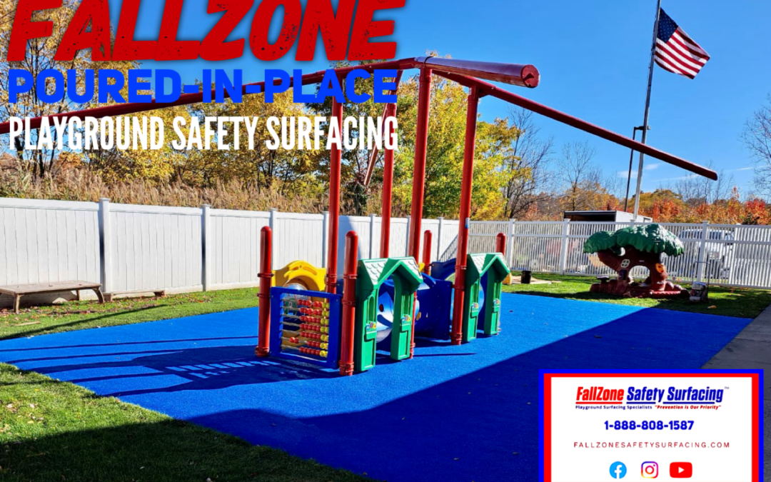 Poured in Place Rubber Playground Surfacing Installations Georgia Playgrounds