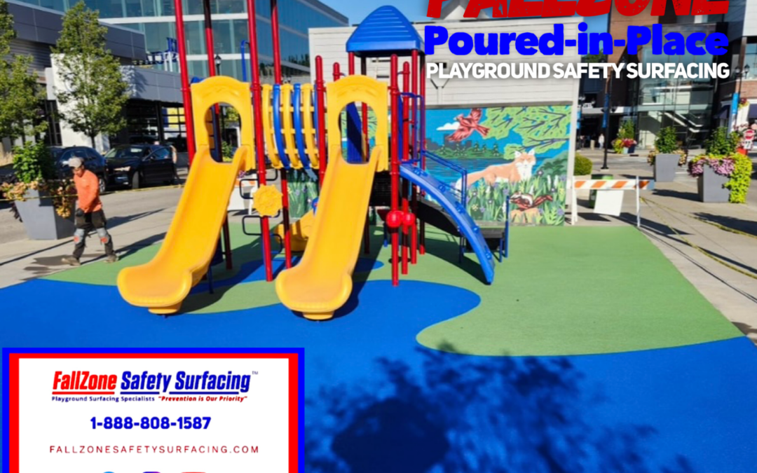 Poured in Place Rubber Playground Surfacing Installations Ohio Playgrounds