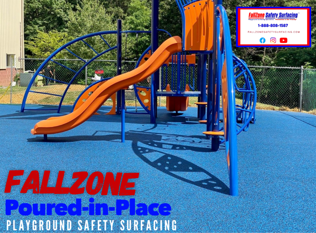 Poured in Place Rubber Playground Surfacing