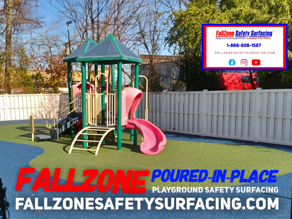FallZone Poured in Place Rubber Playground Surfacing