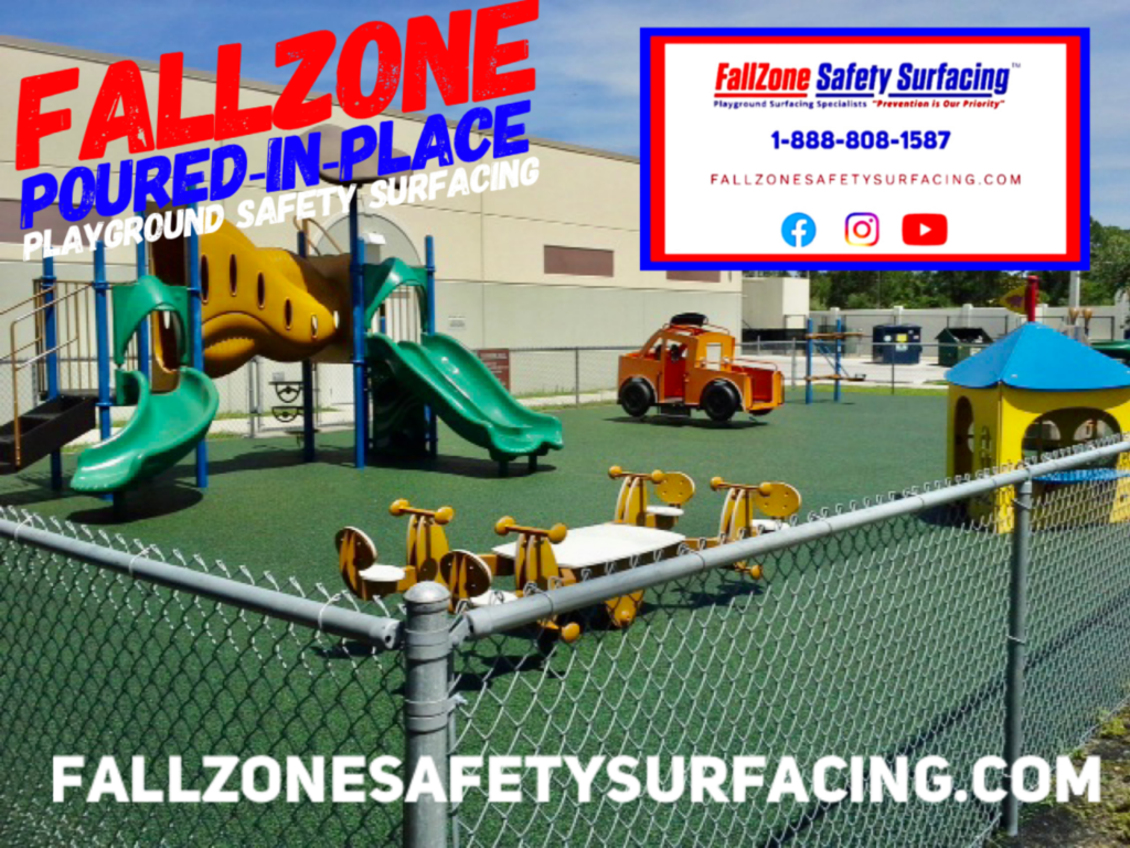 Poured in Place Rubber Playground Surfacing