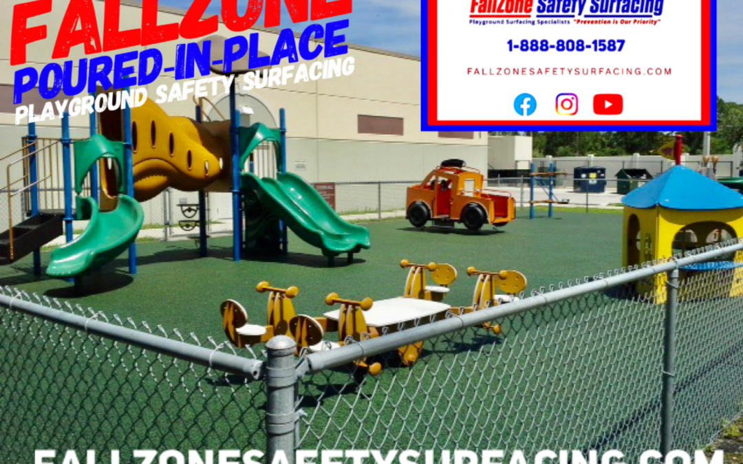 Poured in Place Rubber Playground Surfacing Installations Tennessee Playgrounds