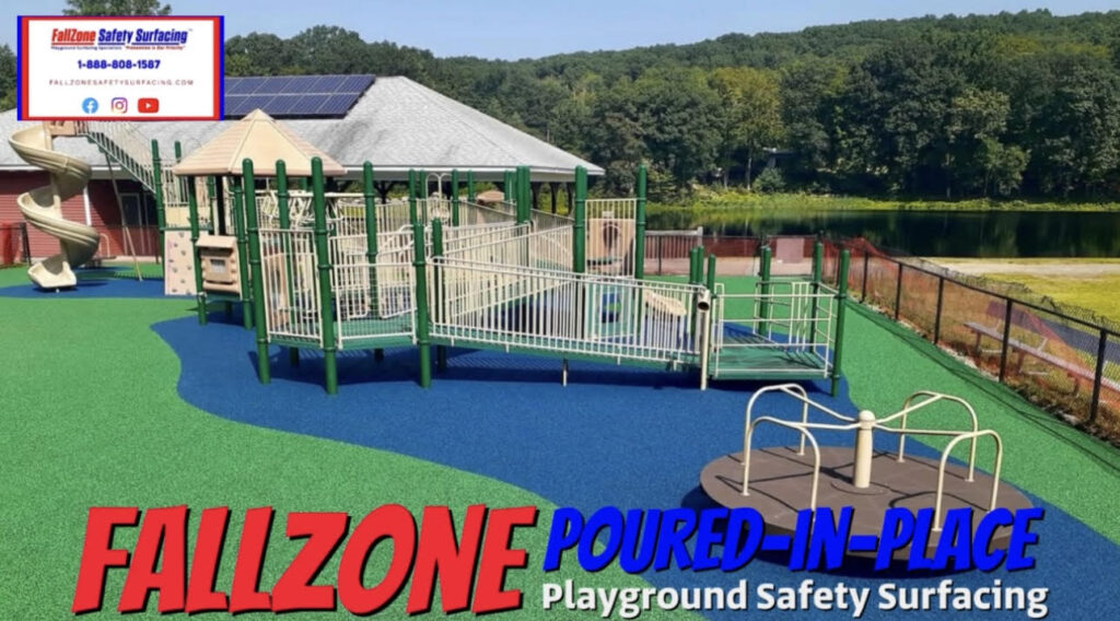 FallZone Poured-in-Place Rubber Playground Surfacing