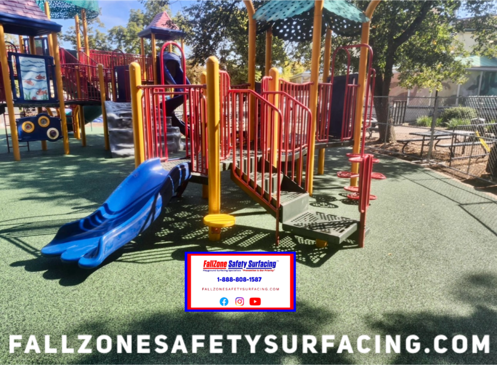FallZone Playground Safety Surfacing Playground Flooring