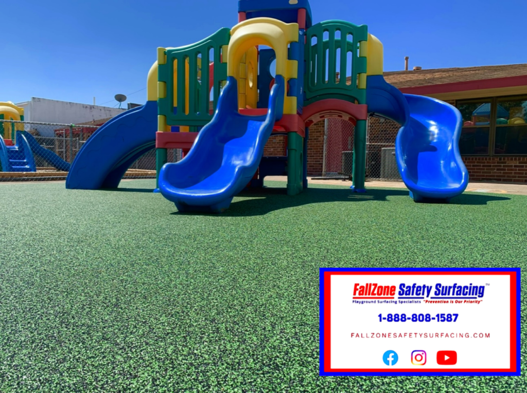 FallZone Poured in Place Playground Rubber Surfacing