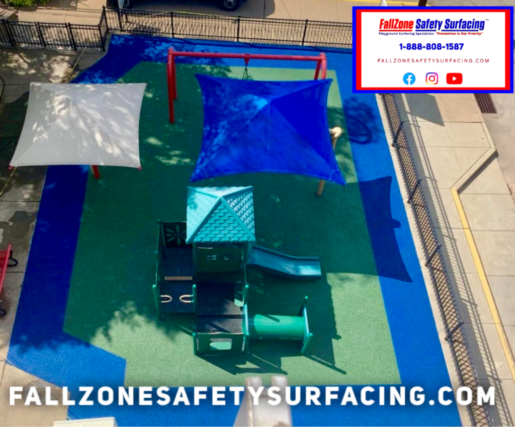 FallZone Poured-in-Place Playground Safety Surfacing