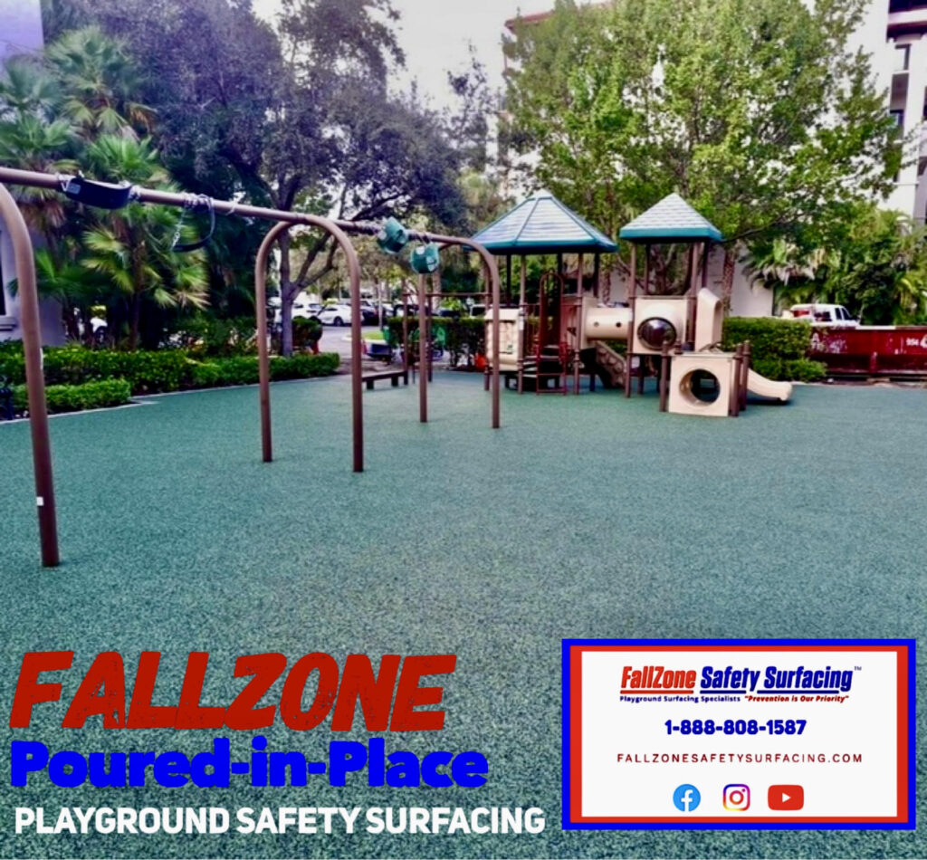 FallZone Poured in Place Rubber Playground Surfacing
