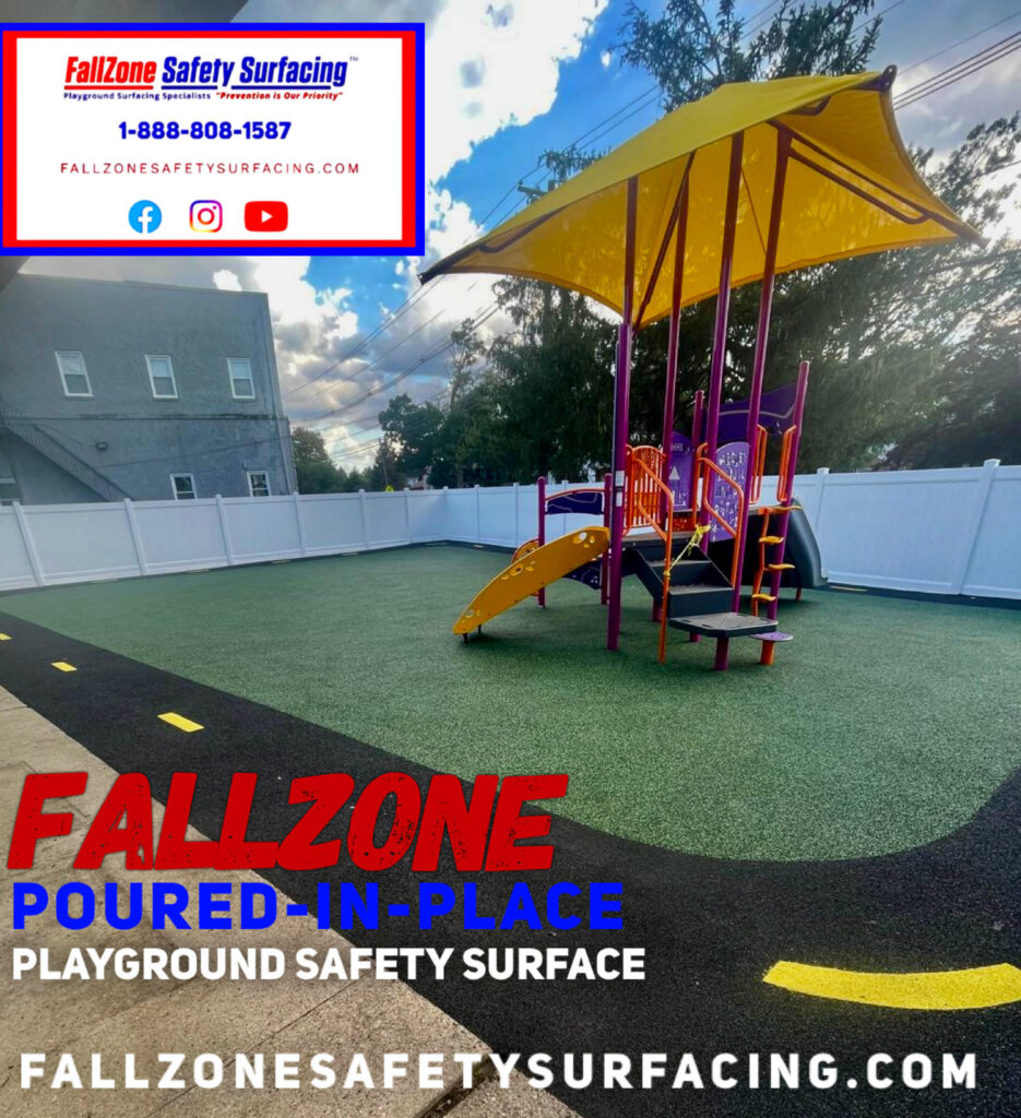 FallZone Poured in Place Rubber Playground Surfacing