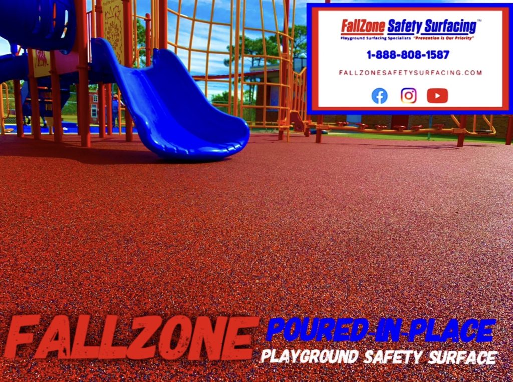 FallZone Poured in Place Rubber Playground Surfacing