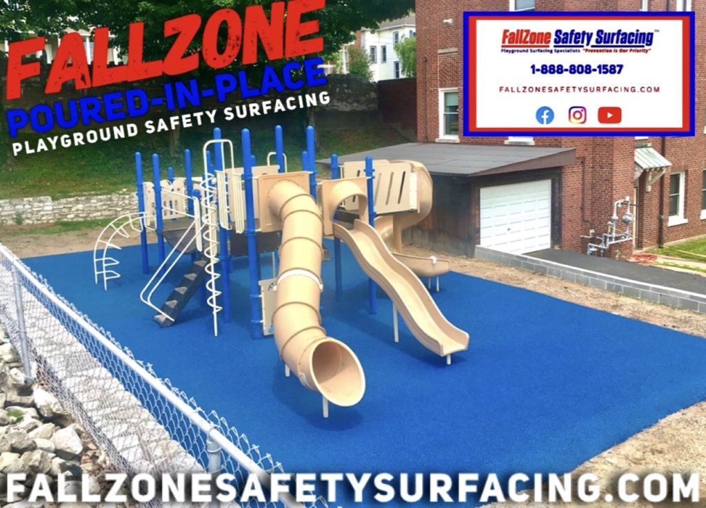 FallZone Poured-in-Place Rubber Playground Surfacing