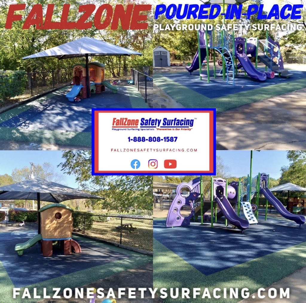FallZone Poured-in-Place Playground Surfacing