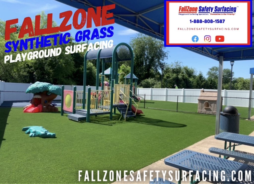FallZone Synthetic Grass Playground Surfacing
