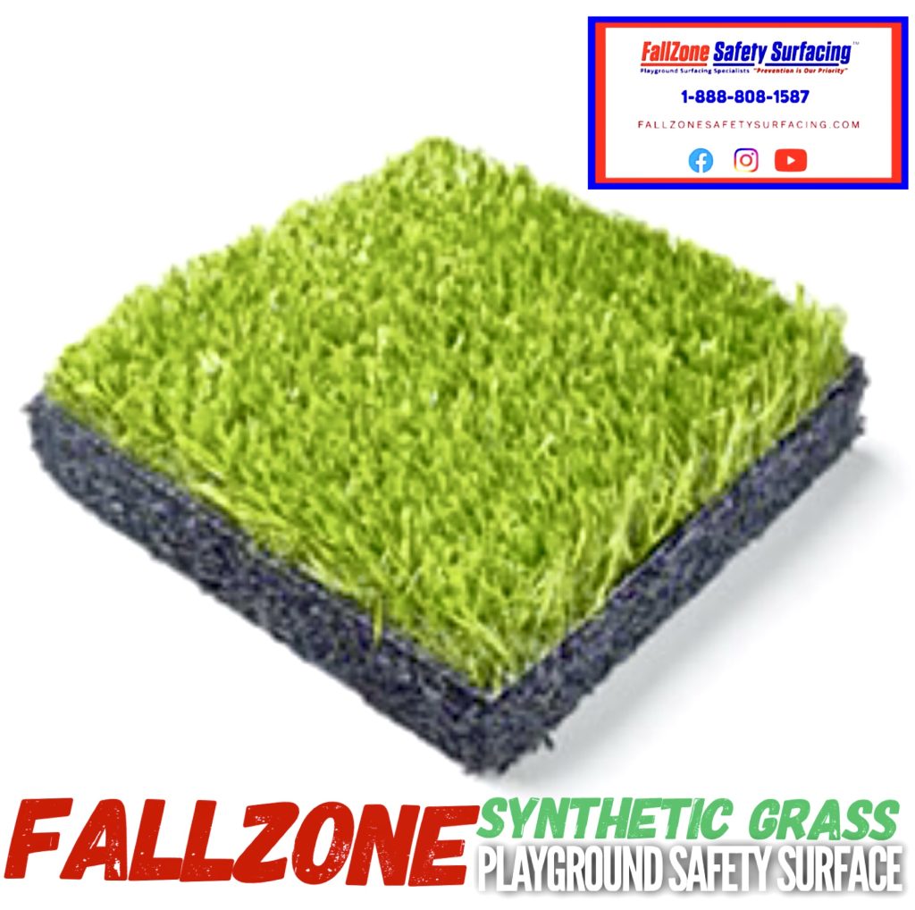 FallZone Synthetic Grass Playground Surface